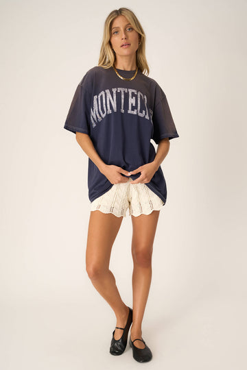 Montecito Relaxed Tee in Navy Bliss