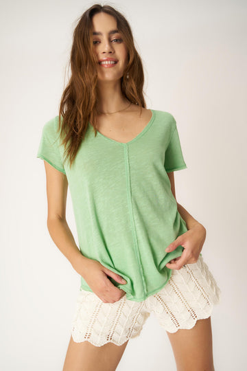 Wearever Tee in Island Green